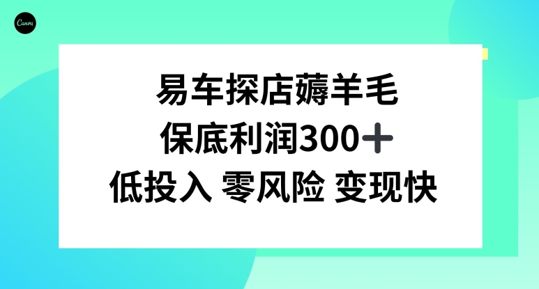 易车APP十亿补贴活动，选择到店补贴，保底利润300+