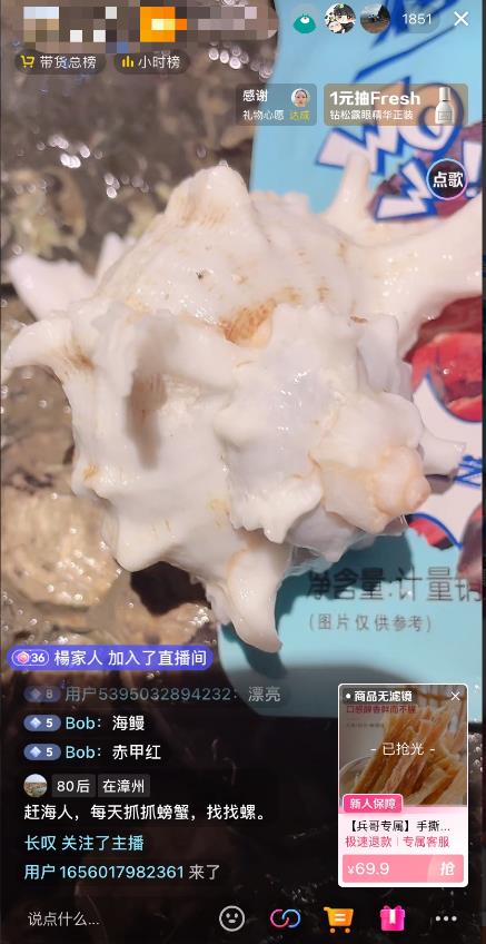 揭秘！最新抖音快手赶海无人直播流量密码，效果炸裂！（教程+素材）