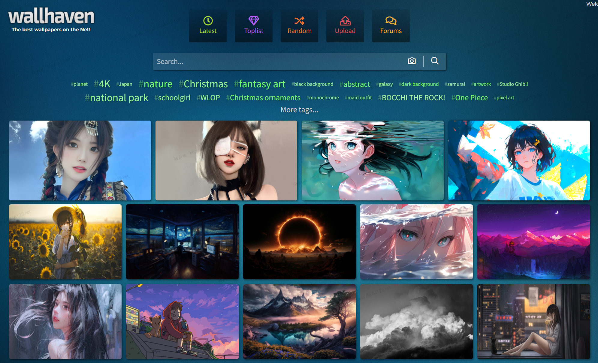 wallhaven-电脑壁纸网站，十分好用